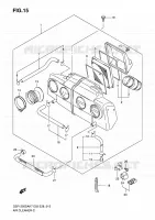 FILTRE A AIR pour Suzuki BANDIT 1250 2009