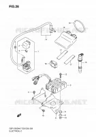 PARTIE ELECTRIQUE pour Suzuki BANDIT 1250 2009