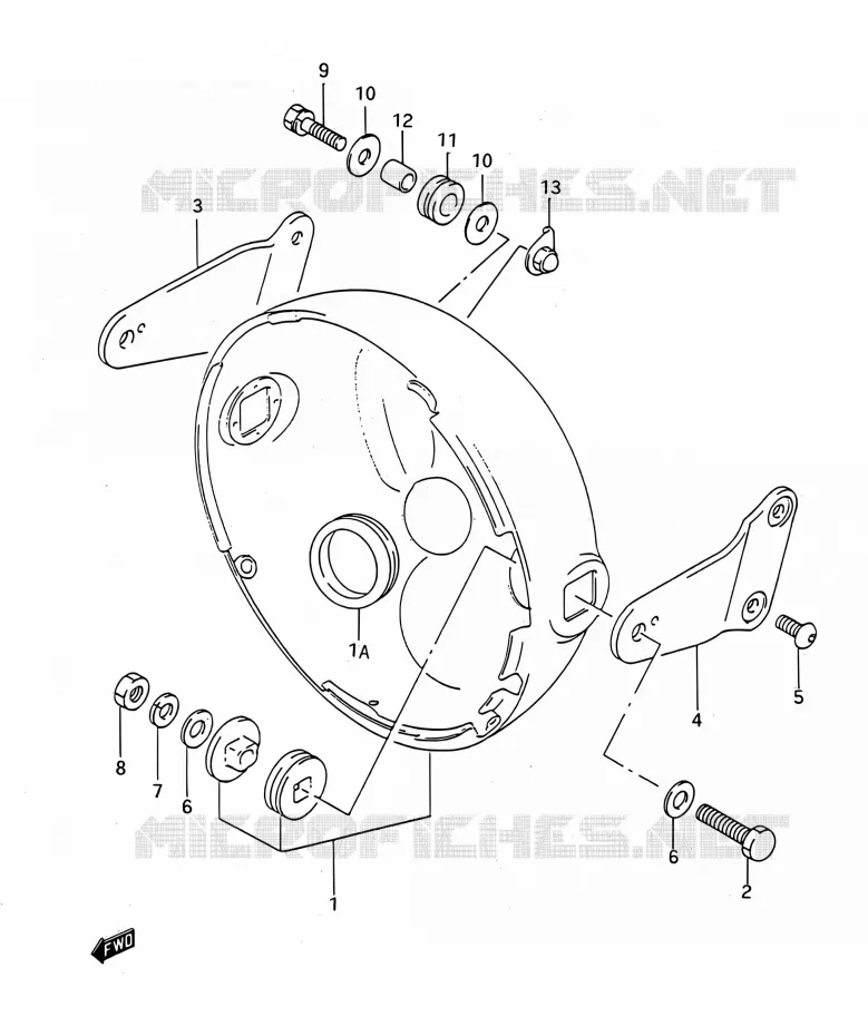 BOL DE PHARE Suzuki MOTO 400 BANDIT 1991  GSF400 M (E03,E28,E33)