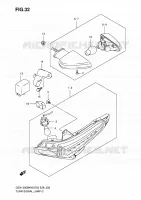 CLIGNOTANTS pour Suzuki B-KING 1300 2009