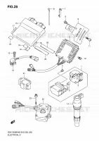 PARTIE ELECTRIQUE pour Suzuki B-KING 1300 2009