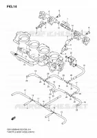 SYSTÈME D'INJECTION pour Suzuki B-KING 1300 2009