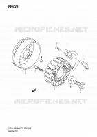 ALLUMAGE ROTOR   STATOR pour Suzuki HAYABUSA 1300 2006