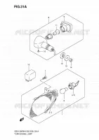 CLIGNOTANTS (MODEL K5/K6/K7) pour Suzuki HAYABUSA 1300 2006
