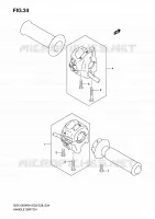 COMMODOS pour Suzuki HAYABUSA 1300 2006