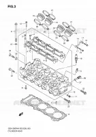 CULASSE pour Suzuki HAYABUSA 1300 2006