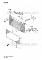 RADIATEUR D'HUILE pour Suzuki HAYABUSA 1300 2006