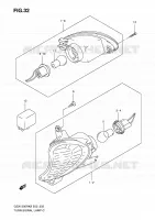 CLIGNOTANTS pour Suzuki HAYABUSA 1300 2008