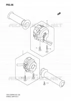 COMMODOS pour Suzuki HAYABUSA 1300 2008