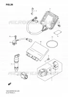 PARTIE ELECTRIQUE pour Suzuki HAYABUSA 1300 2008