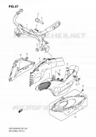 PRISE D AIR (MODEL K8) pour Suzuki HAYABUSA 1300 2008