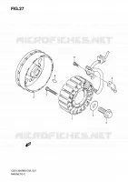 ALLUMAGE ROTOR   STATOR pour Suzuki HAYABUSA 1300 2009