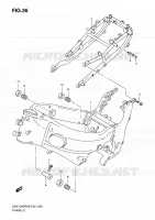 CADRE pour Suzuki HAYABUSA 1300 2009