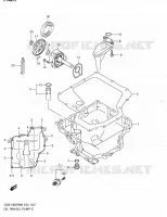 CARTER INFERIEUR   POMPE A HUILE pour Suzuki HAYABUSA 1300 2009