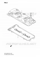 COUVRE CULASSE pour Suzuki HAYABUSA 1300 2009