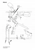GUIDON pour Suzuki HAYABUSA 1300 2009