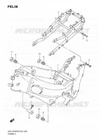 CADRE pour Suzuki HAYABUSA 1300 2010