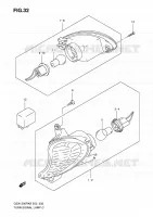CLIGNOTANTS pour Suzuki HAYABUSA 1300 2010