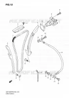 DISTRIBUTION pour Suzuki HAYABUSA 1300 2010