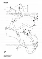 DURITE DE RADIATEUR pour Suzuki HAYABUSA 1300 2010
