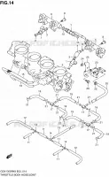 SYSTÈME D'INJECTION pour Suzuki HAYABUSA 1300 2010