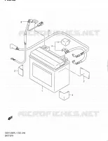 BATTERIE (GSX1300RL1 E51) pour Suzuki HAYABUSA 1300 2011