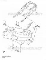CADRE pour Suzuki HAYABUSA 1300 2011