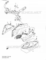 PRISE D AIR pour Suzuki HAYABUSA 1300 2011