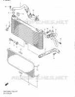 RADIATEUR D'HUILE pour Suzuki HAYABUSA 1300 2011