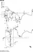 MAITRE CYLINDRE ARRIERE pour Suzuki HAYABUSA 1300 2013