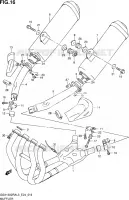 SILENCIEUX pour Suzuki HAYABUSA 1300 2013