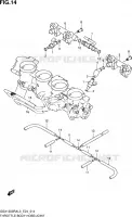 SYSTÈME D'INJECTION pour Suzuki HAYABUSA 1300 2013