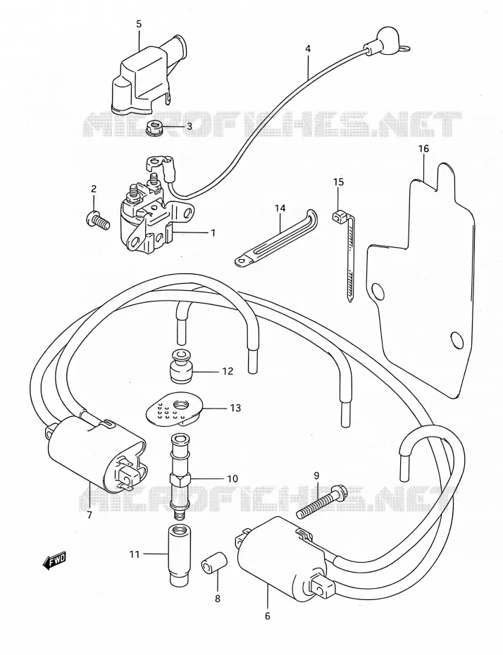 PARTIE ELECTRIQUE Suzuki MOTO 750 GSX-F 1993  GSX750F P (E03,E28,E33)