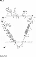 ARBRE A CAMES   VALVE pour Suzuki MARAUDER 125 2011