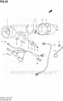 COMPTEUR (MODEL P19) pour Suzuki MARAUDER 125 2011
