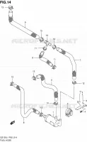DURITE D'ESSENCE pour Suzuki MARAUDER 125 2011