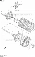 EMBRAYAGE pour Suzuki MARAUDER 125 2011