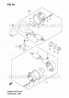 CLIGNOTANTS pour Suzuki MARAUDER 250 2004