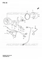 COMPTEUR pour Suzuki MARAUDER 250 2004