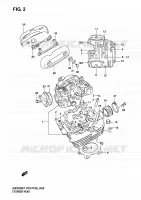 CULASSE pour Suzuki MARAUDER 250 2004