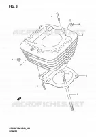 CYLINDRE pour Suzuki MARAUDER 250 2004