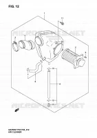 FILTRE A AIR pour Suzuki MARAUDER 250 2004