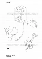 PARTIE ELECTRIQUE pour Suzuki MARAUDER 250 2004