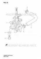 ROBINET D'ESSENCE pour Suzuki MARAUDER 250 2004
