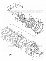 EMBRAYAGE pour Suzuki BOULEVARD 650 1993