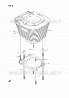 CYLINDRE pour Suzuki SAVAGE 650 1989