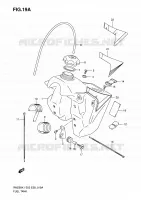 RESERVOIR D'ESSENCE (MODELE K4/K5/K6) pour Suzuki RM 250 2006