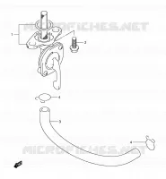 ROBINET D'ESSENCE pour Suzuki RM 250 2006