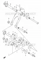 BIELLETTE D'AMORTISSEUR pour Suzuki RMX 250 1999
