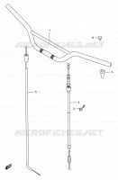 GUIDON pour Suzuki RMX 250 1999